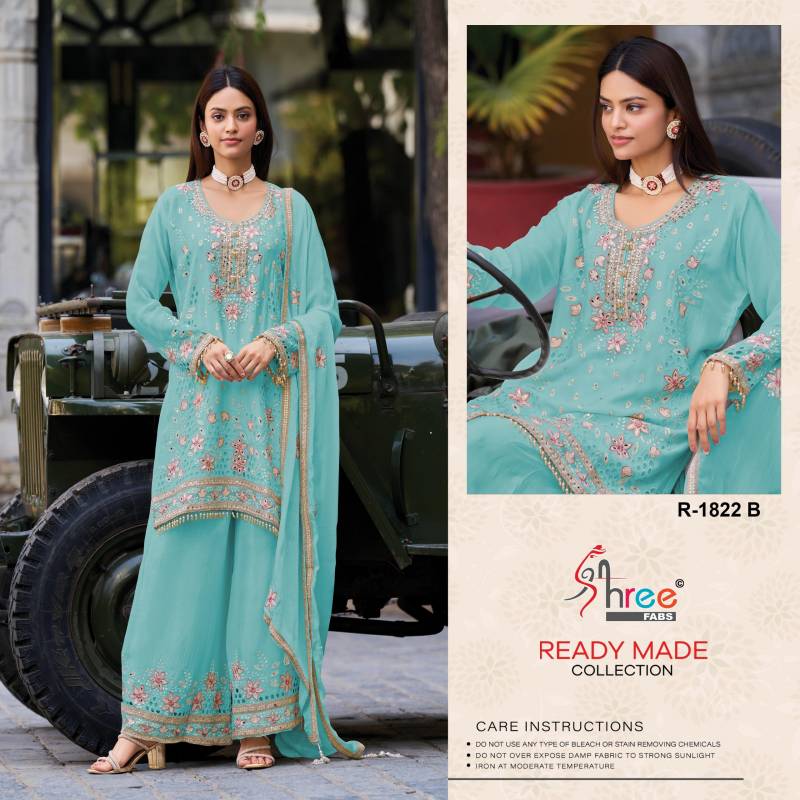 Shree R 1822 Ready Made Pakistani Salwar Kameez Collection