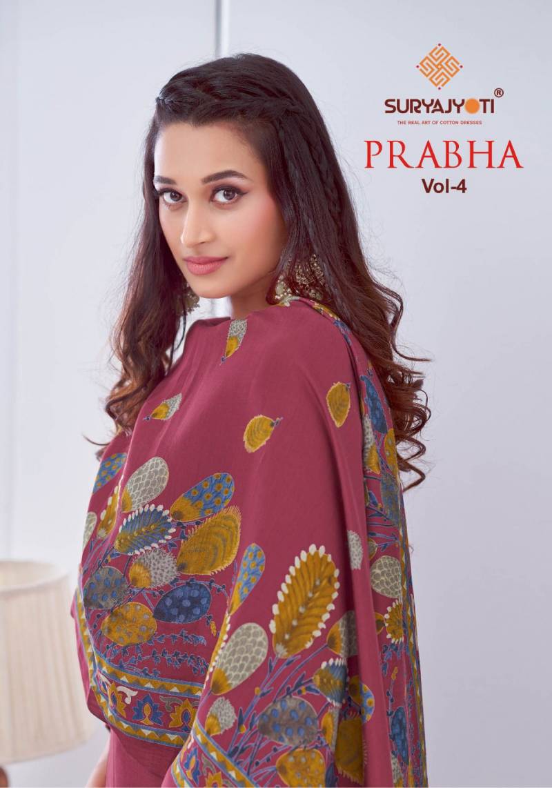 Suryajyoti Prabha Vol 4 Modal Discharge Printed Dress Material
