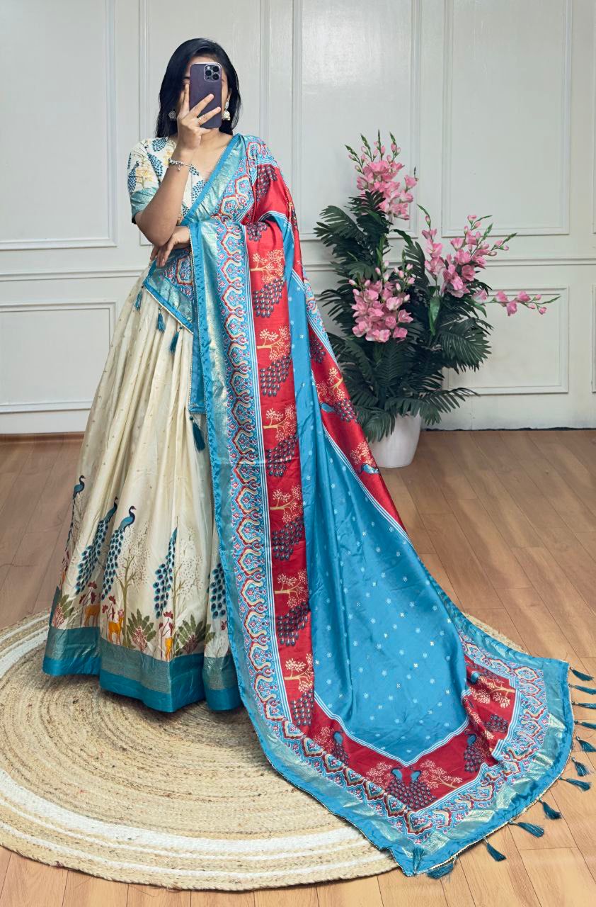 Scmd 02 Dola Silk Patola Print Lehenga Choli Collection