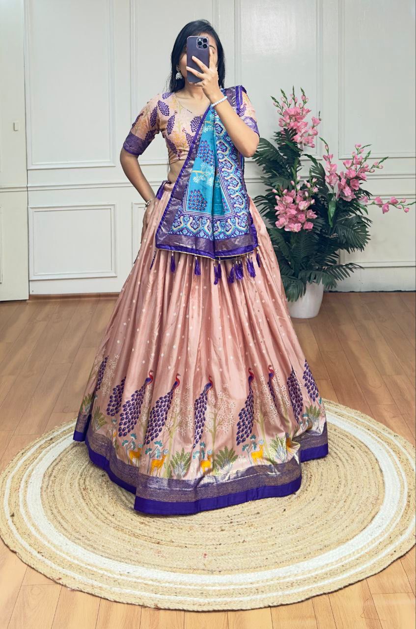 Scmd 02 Dola Silk Patola Print Lehenga Choli Collection