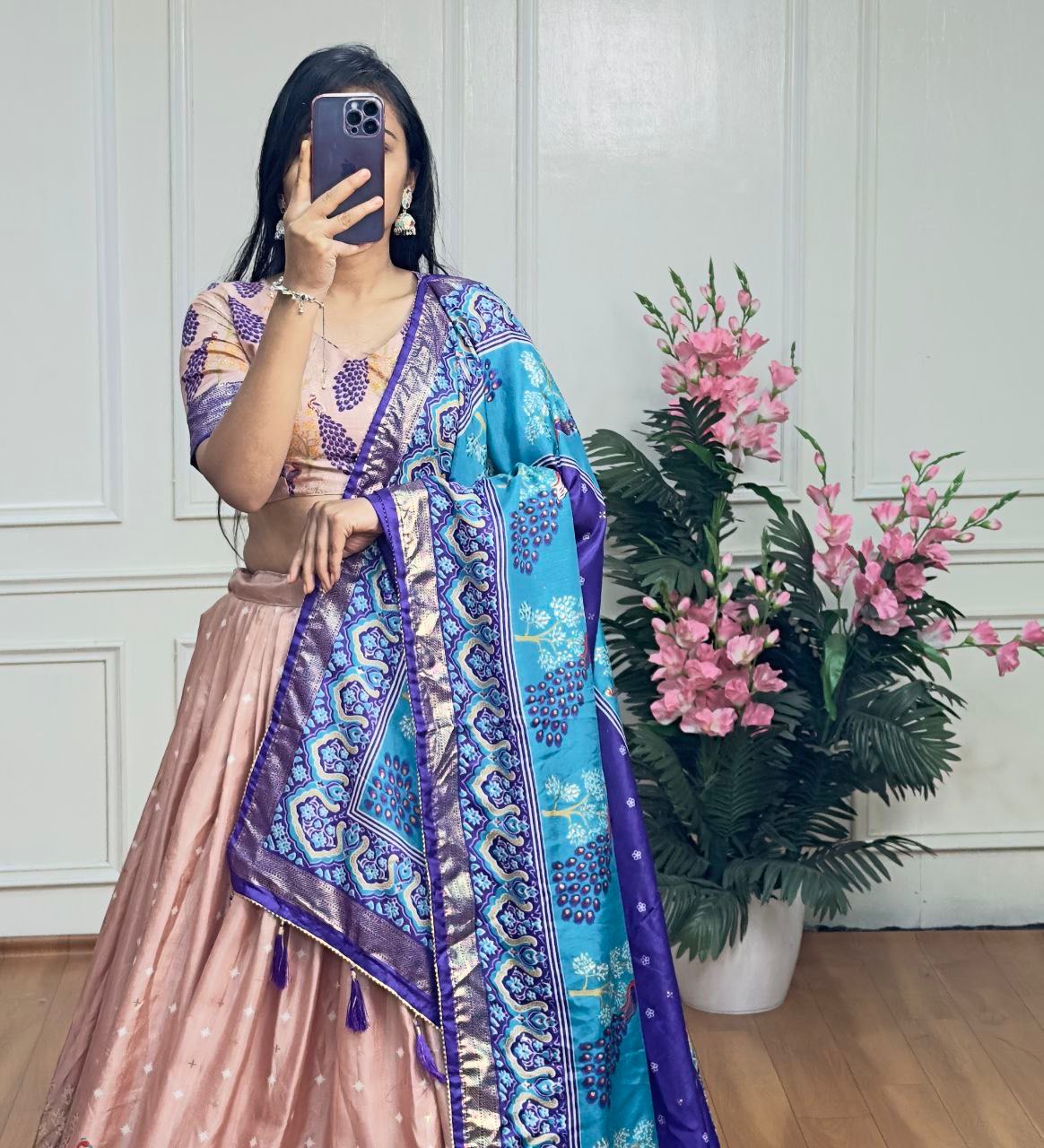 Scmd 02 Dola Silk Patola Print Lehenga Choli Collection