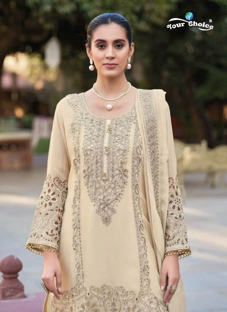 Your Choice Alta Vista Chinon Designer Salwar Kameez