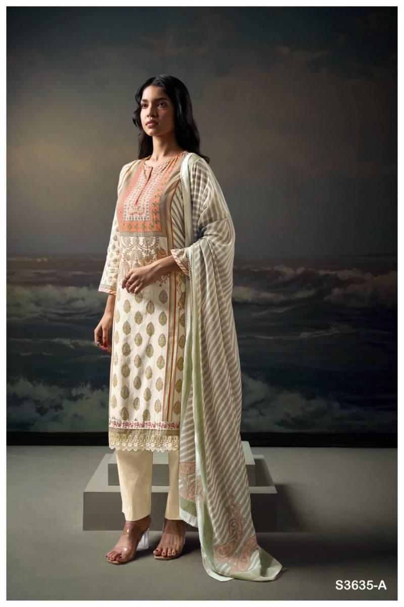 Ganga Diora Mul Printed Salwar Kameez Collection