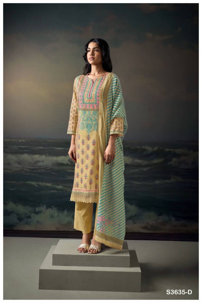 Ganga Diora Mul Printed Salwar Kameez Collection