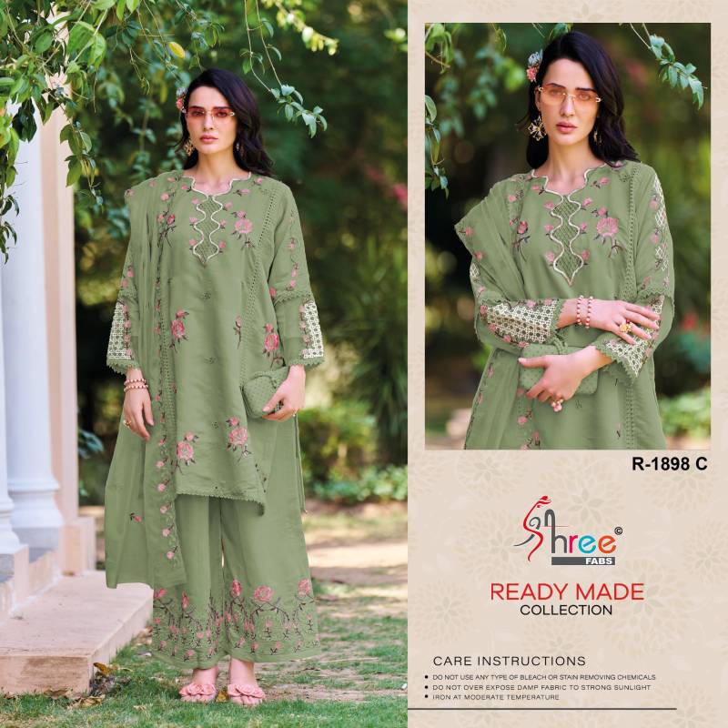 Shree R 1898 Ready Made Pakistani Salwar Kameez Collection