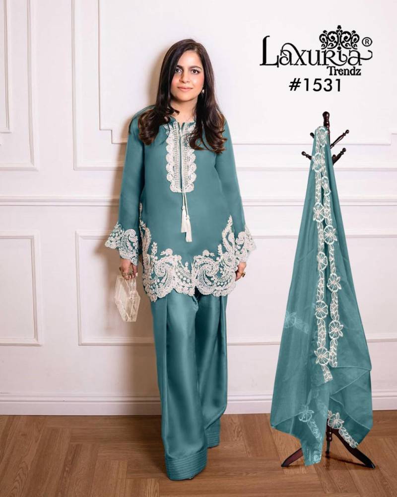 Laxuria Trendz 1531 Tunic Ready Made Suit Collection