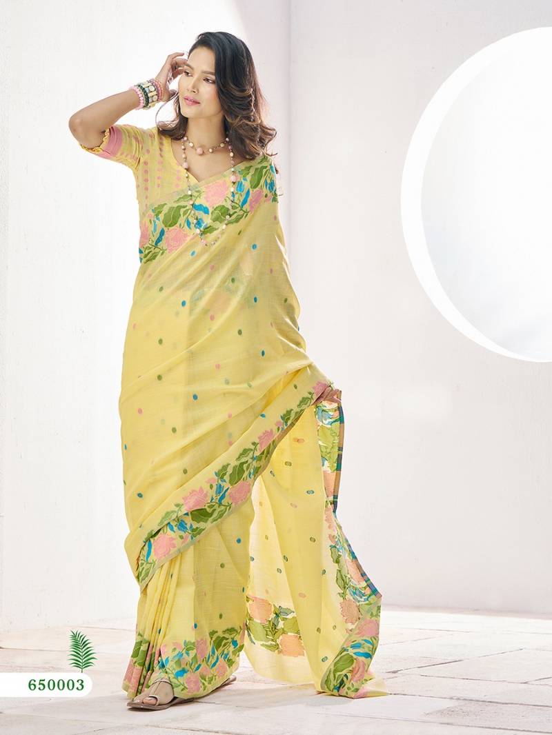 Rajpath Gulabi Silk Fancy Linen Silk Saree Collection