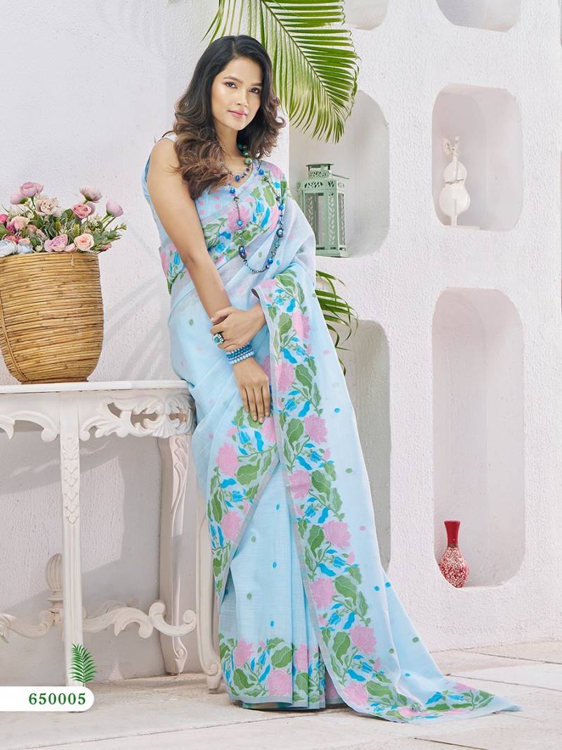Rajpath Gulabi Silk Fancy Linen Silk Saree Collection