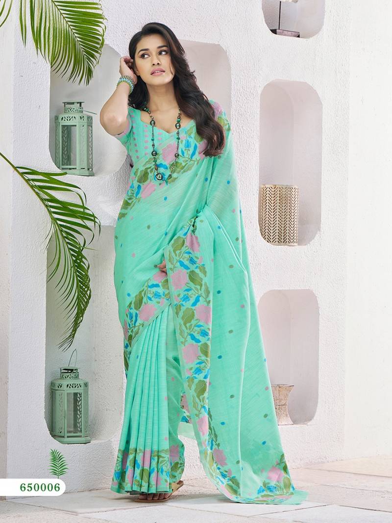 Rajpath Gulabi Silk Fancy Linen Silk Saree Collection
