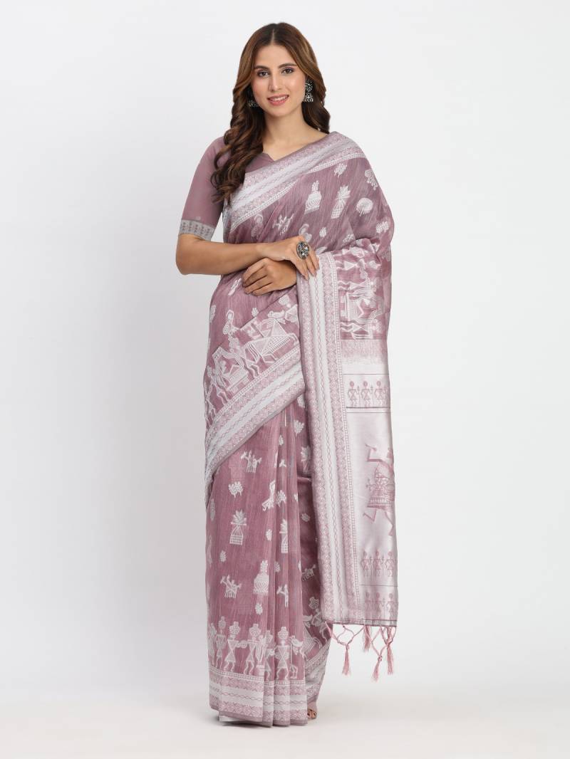 Ast Varnika Vol 2 Tradtional Wear Linen Cotton Fancy Sarees Collection