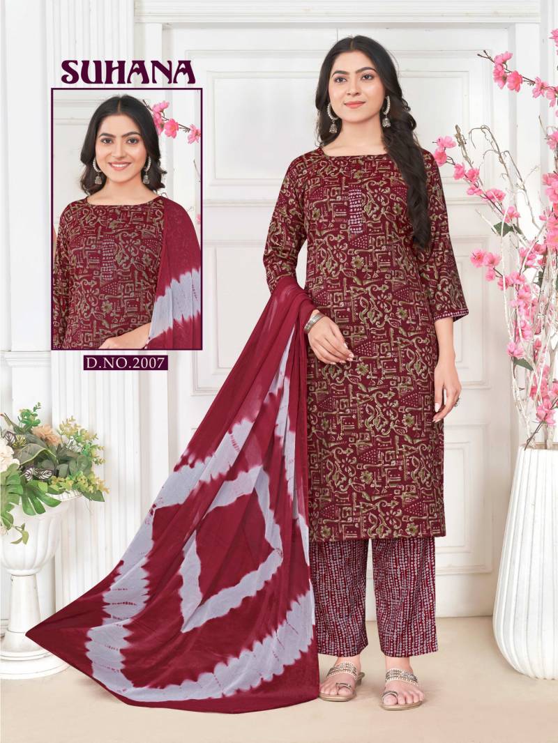 Ganesha Suhana Vol 2 Capsule Rayon Printed Readymade Suit