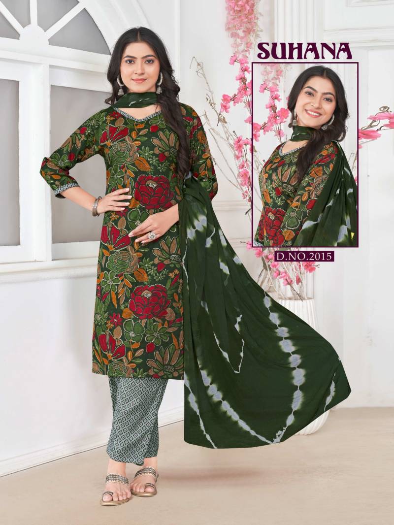 Ganesha Suhana Vol 2 Capsule Rayon Printed Readymade Suit