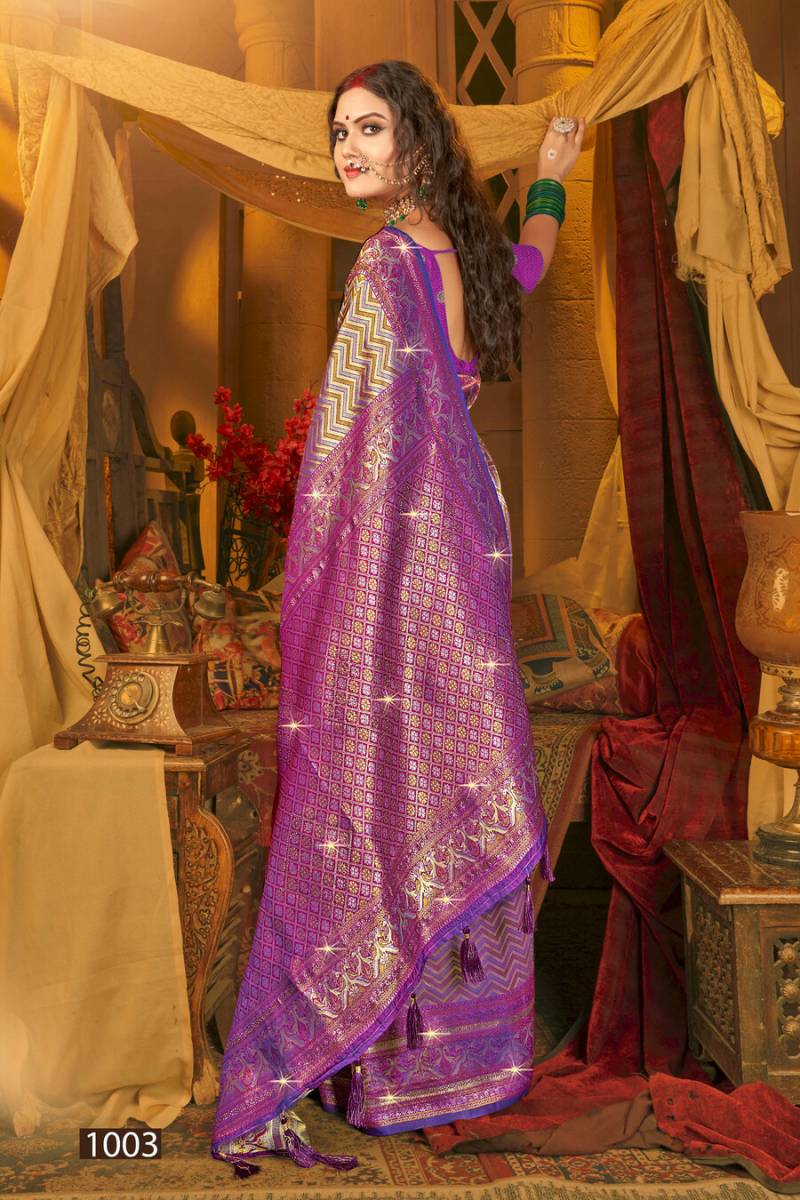 Saroj Vaishnavi Silk Saroski Vol 1 Wedding Wear Kanjivaram Silk Saree Collection