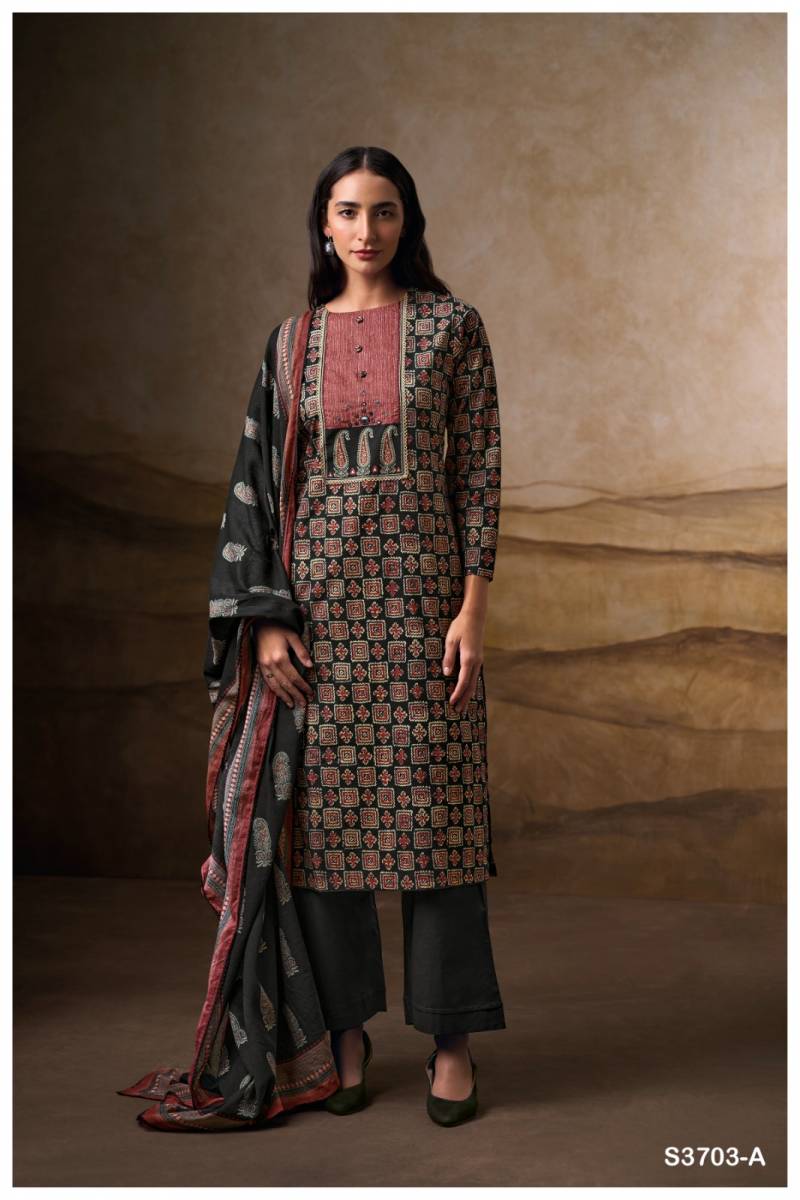 Ganga Naiara Cotton Printed Salwar Kameez Collection