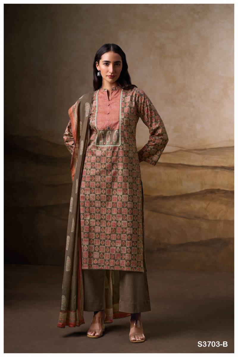 Ganga Naiara Cotton Printed Salwar Kameez Collection