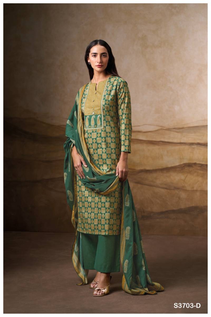 Ganga Naiara Cotton Printed Salwar Kameez Collection