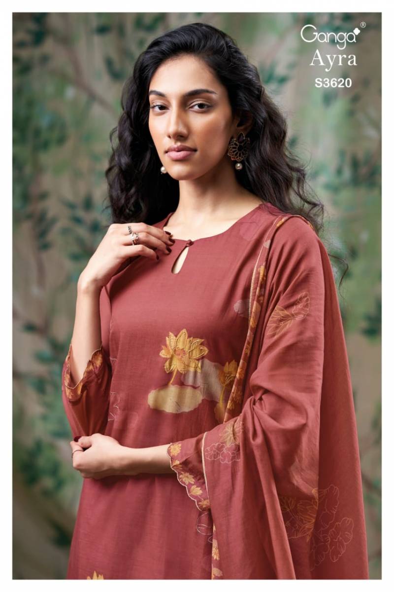 Ganga Ayra Mul Printed Salwar Kameez Collection