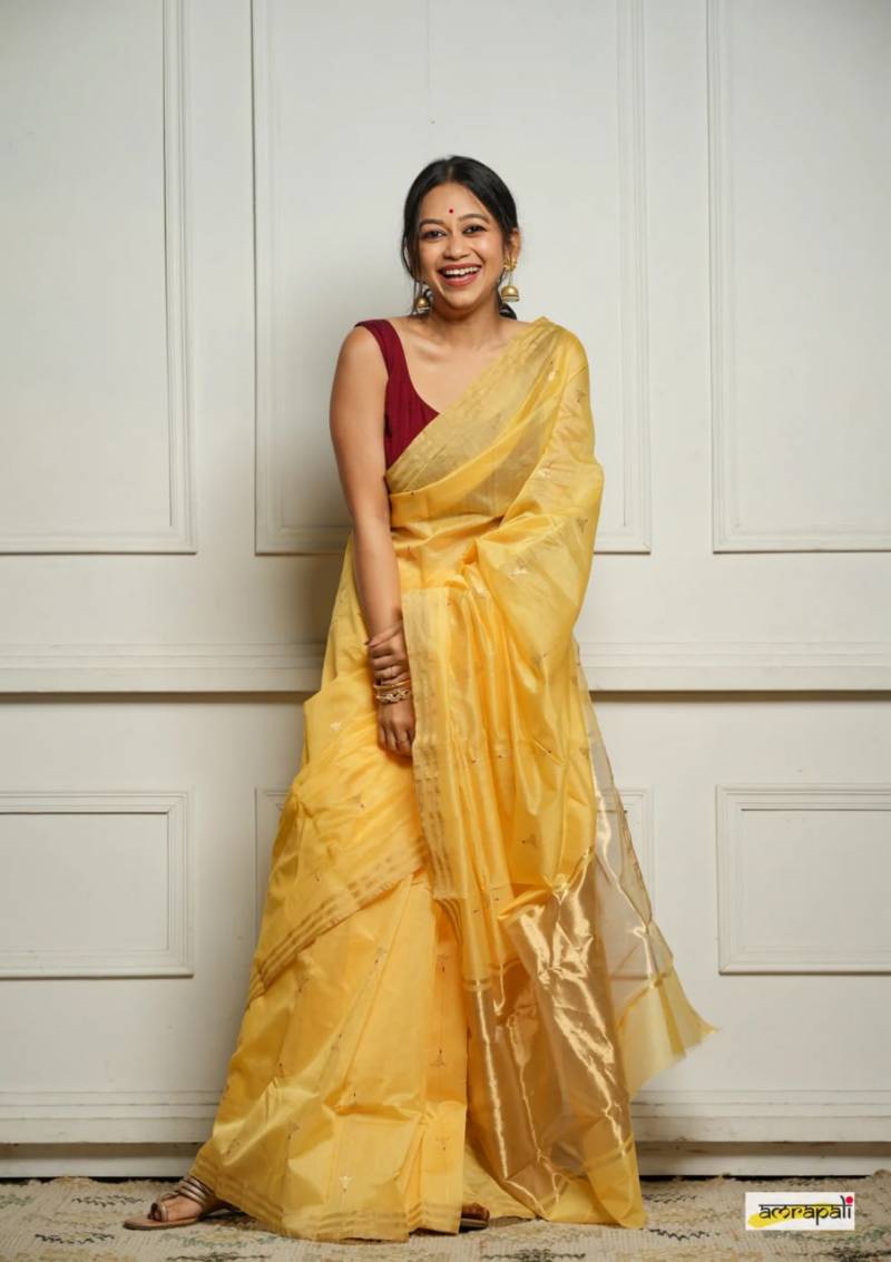 Banarasi 40188 Traditional Wear Linen Fancy Sarees Collection