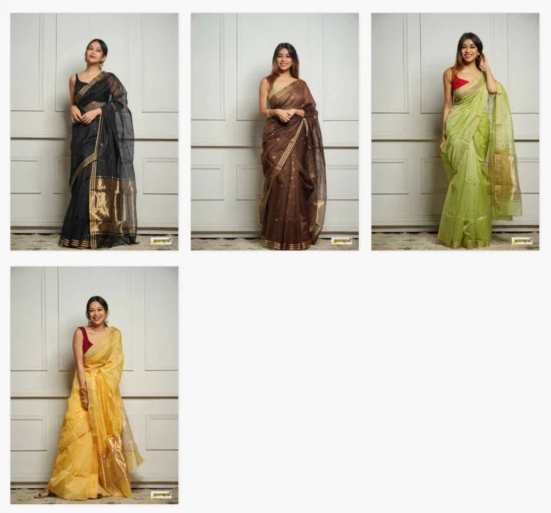 Banarasi 40188 Traditional Wear Linen Fancy Sarees Collection