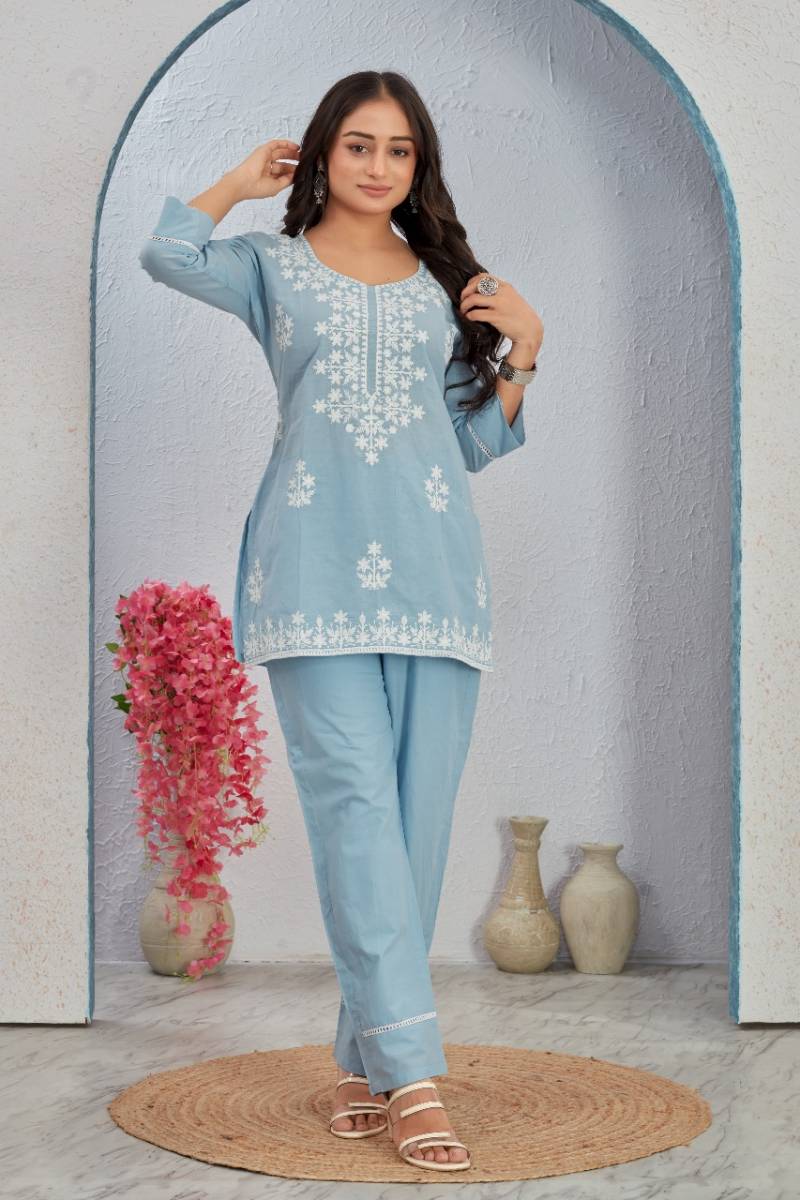 Mc 2530 Coord Set Cambric Cotton Co Ord Set