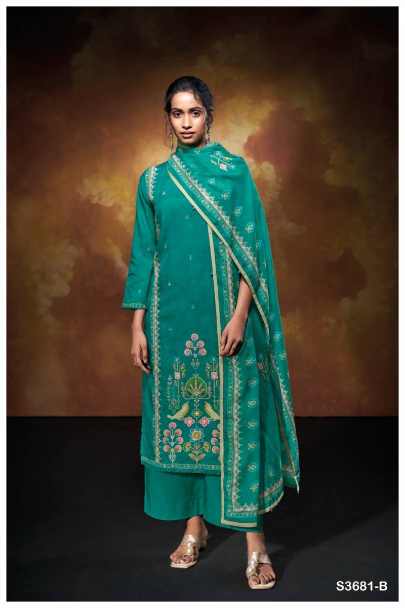 Ganga Zuleika Mul Printed Salwar Kameez Collection