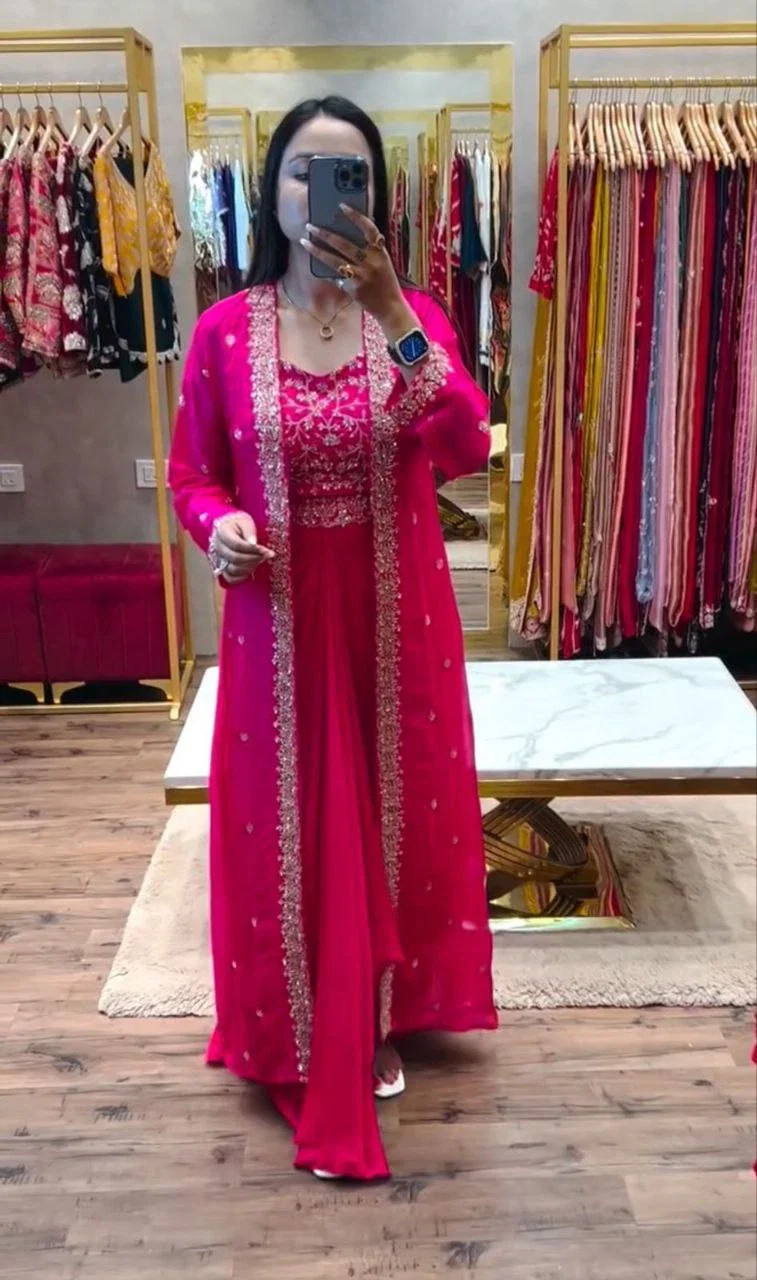 Bt 7110 Chinon Designer Indo Western Collection