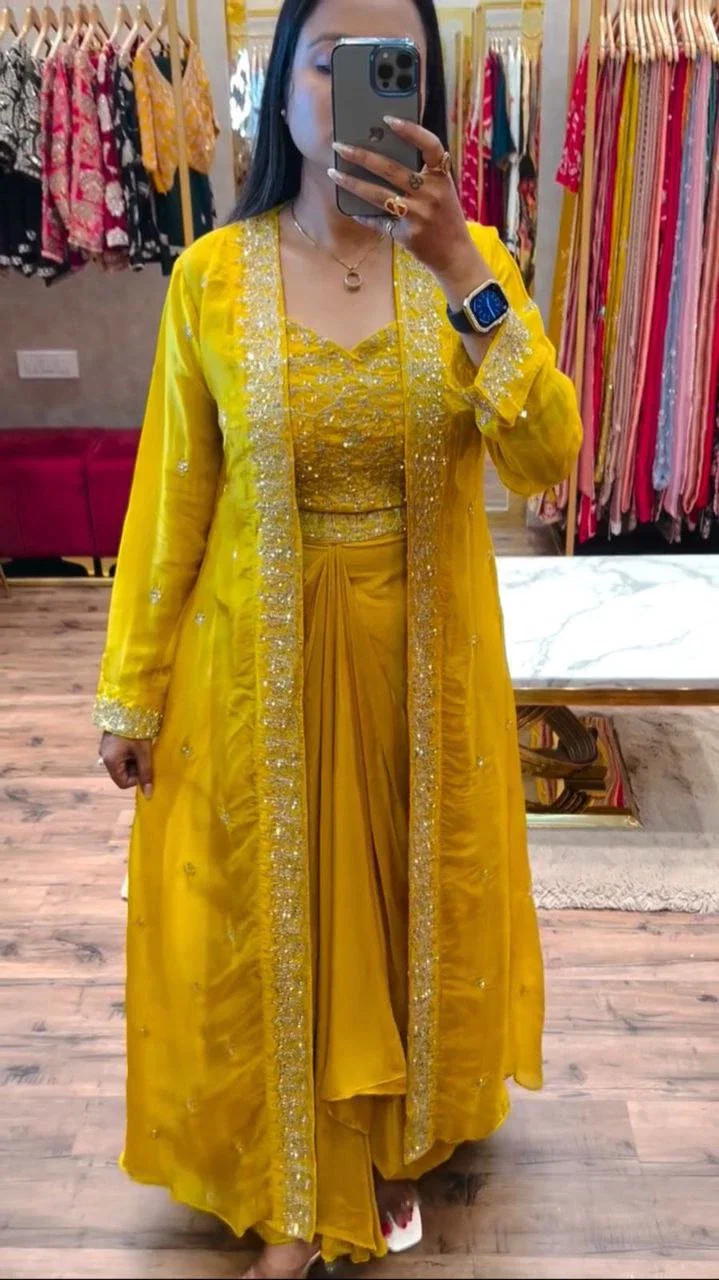 Bt 7110 Chinon Designer Indo Western Collection