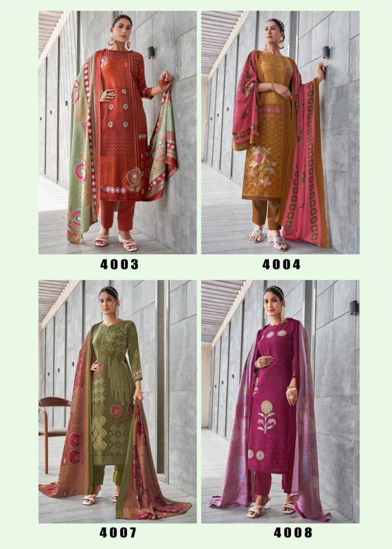 Roli Moli Nigaar Pashmina Fancy Dress Material Collection