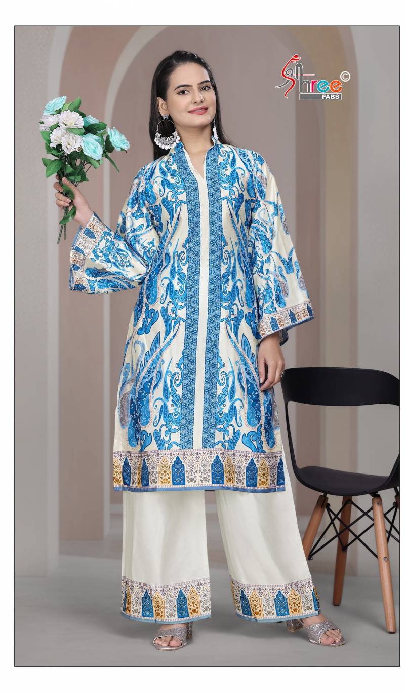 Shree Tcs 9020 Modal Satin Co Ord Set Collection