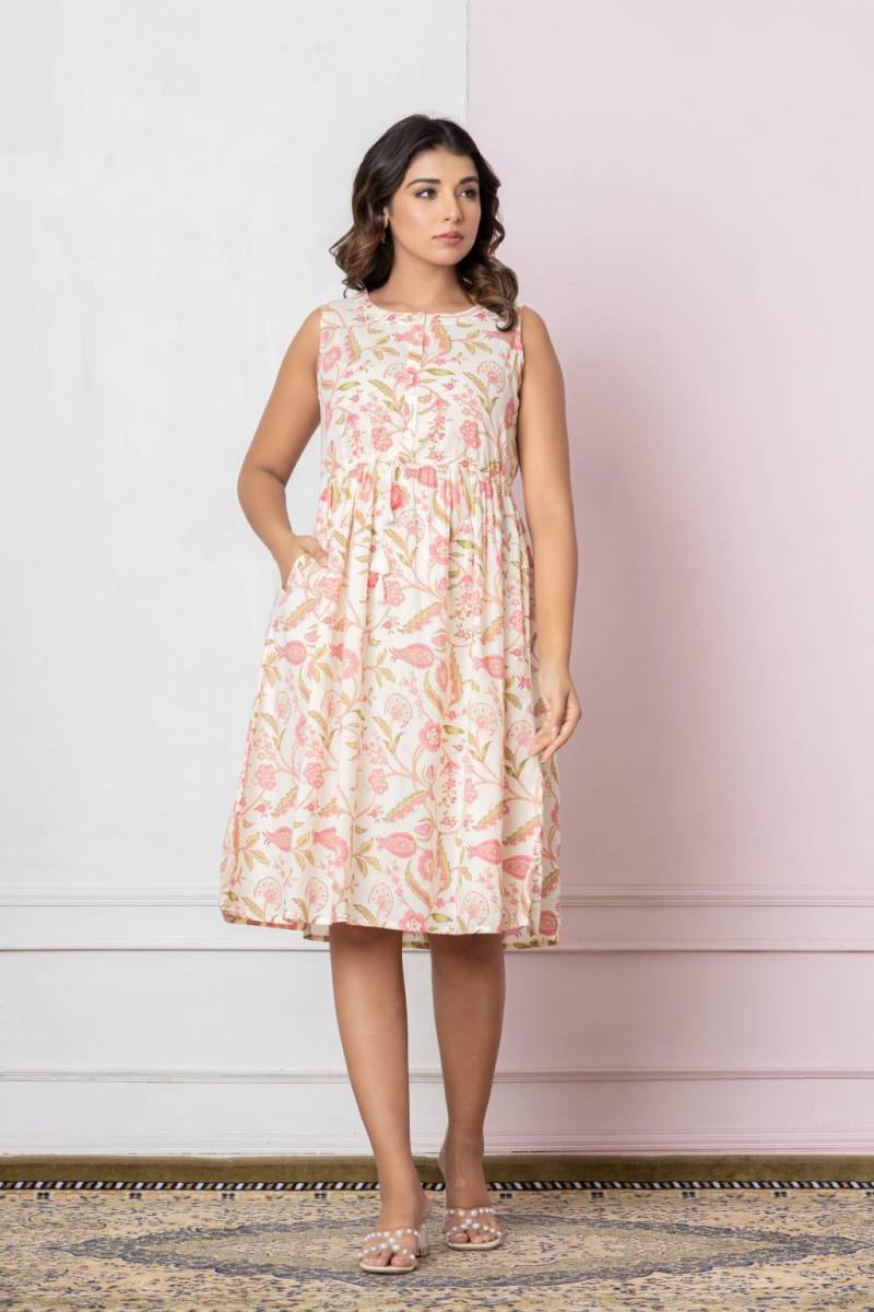 Nityaa F 04 Cotton One Piece Tunics Tops Collection
