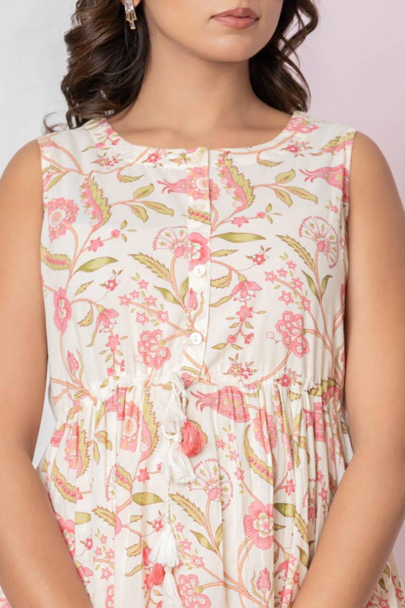 Nityaa F 04 Cotton One Piece Tunics Tops Collection
