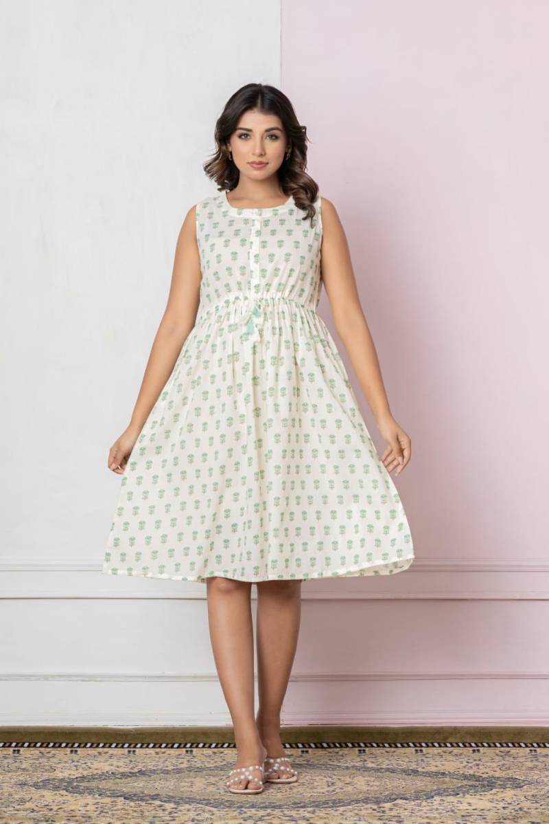 Nityaa F 04 Cotton One Piece Tunics Tops Collection