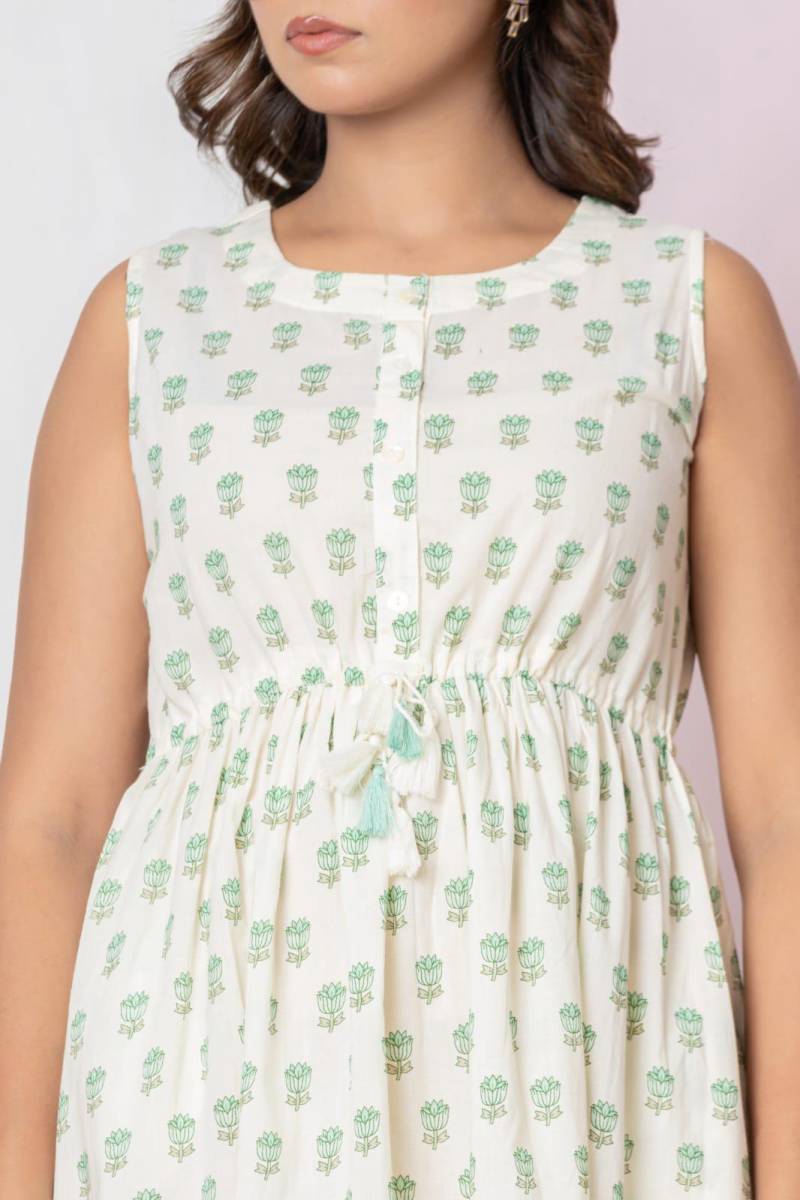 Nityaa F 04 Cotton One Piece Tunics Tops Collection