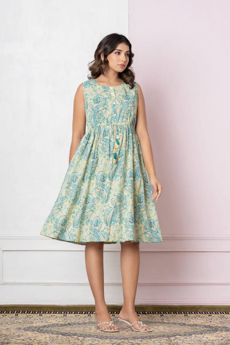 Nityaa F 04 Cotton One Piece Tunics Tops Collection
