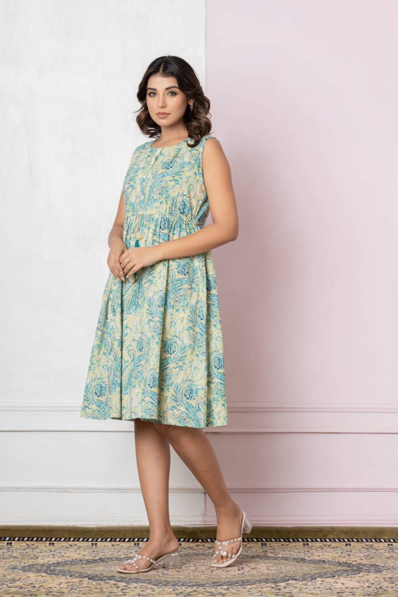 Nityaa F 04 Cotton One Piece Tunics Tops Collection