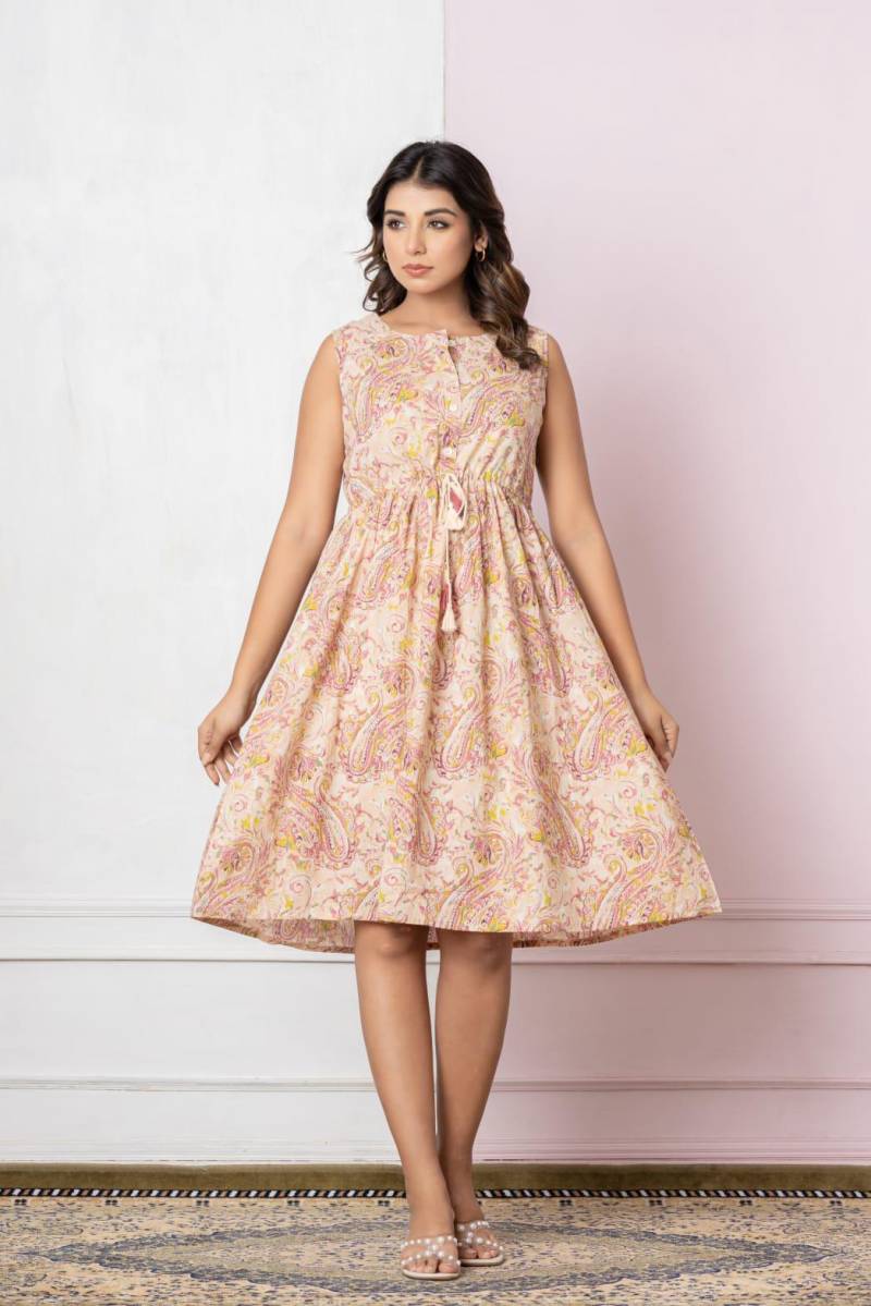 Nityaa F 04 Cotton One Piece Tunics Tops Collection