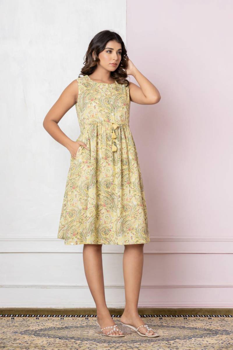 Nityaa F 04 Cotton One Piece Tunics Tops Collection