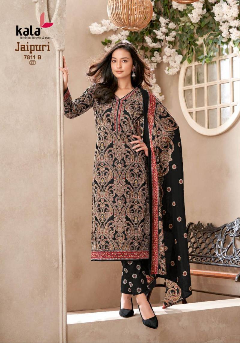 Kala Jaipuri Vol 8 Cotton Printed Dress Material Collection