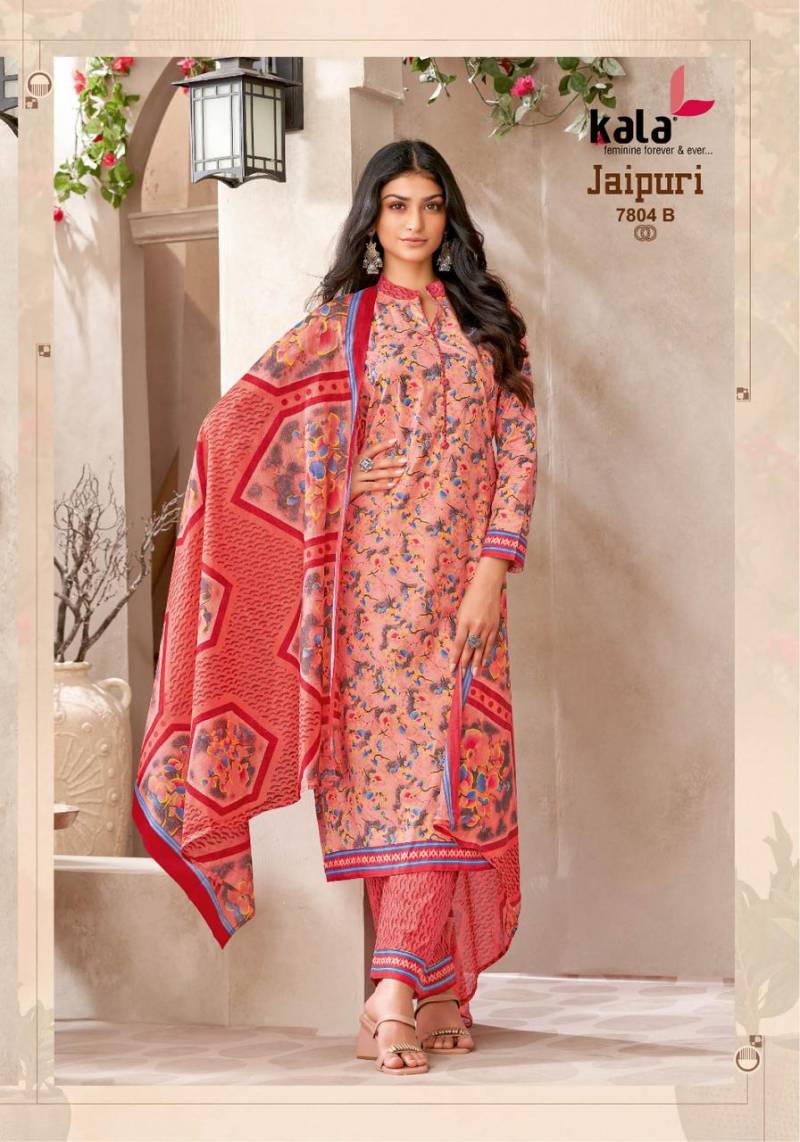 Kala Jaipuri Vol 8 Cotton Printed Dress Material Collection
