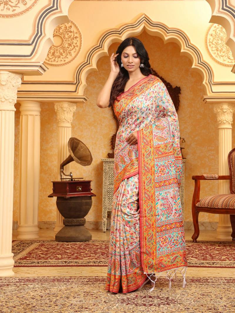 Ast Ayurvastra Festive Wear Linen Cotton Fancy Saree Collection