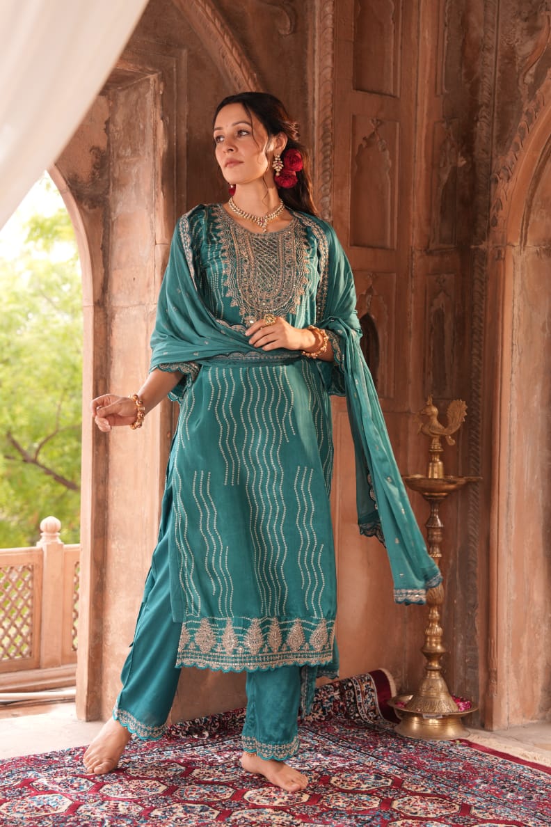 Naisha K 109 Crepe Fancy Readymade Collection
