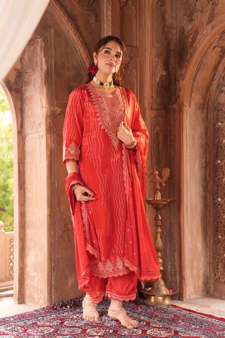 Naisha K 109 Crepe Fancy Readymade Collection