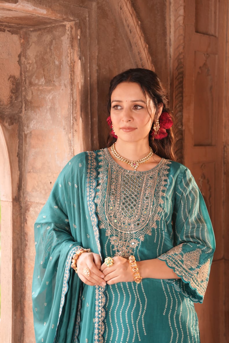Naisha K 109 Crepe Fancy Readymade Collection