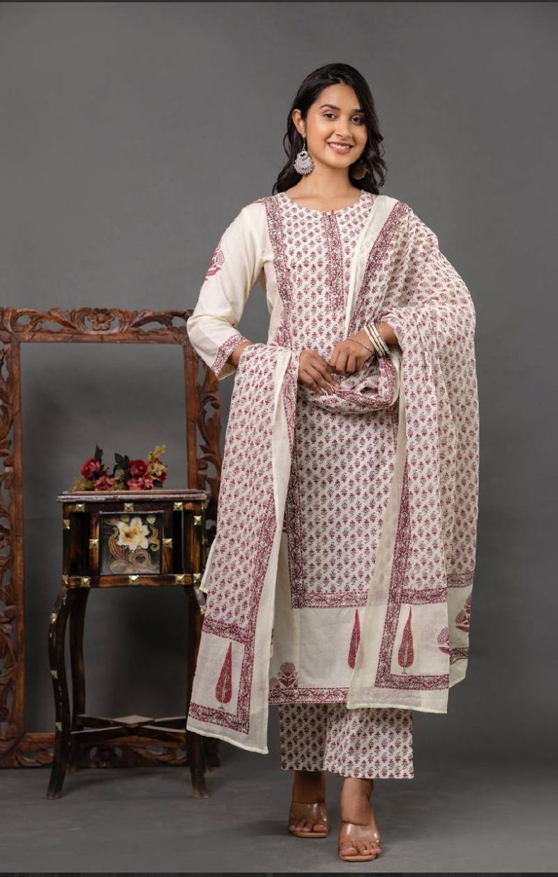 Naisha K 110 Cotton Printed Readymade Collection