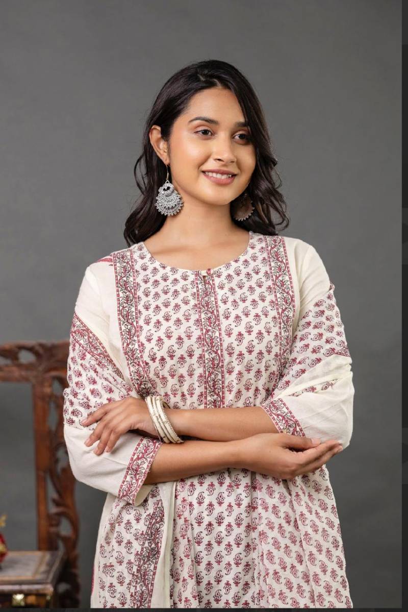 Naisha K 110 Cotton Printed Readymade Collection