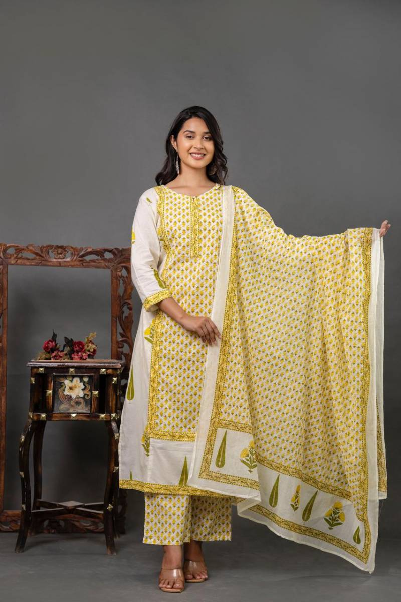 Naisha K 110 Cotton Printed Readymade Collection