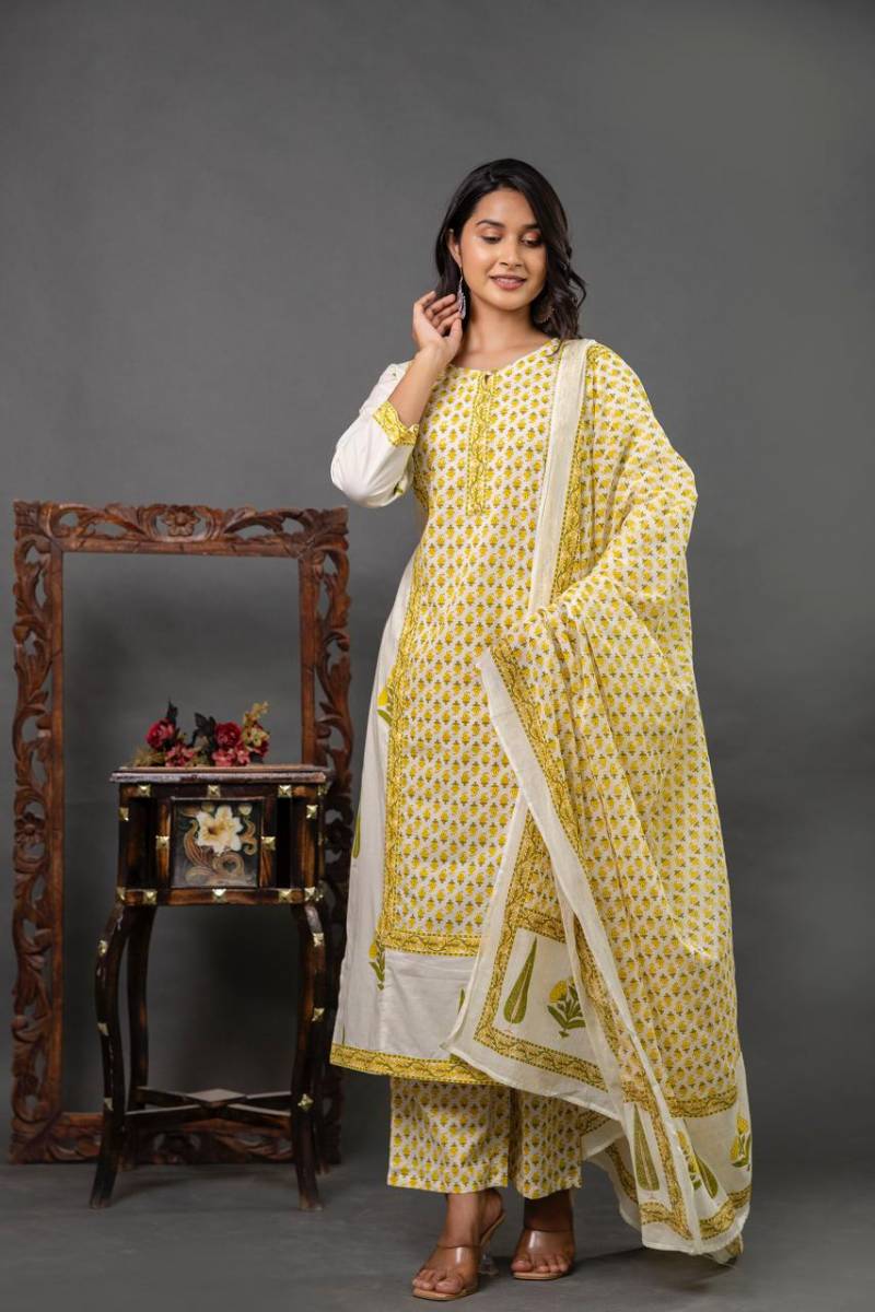 Naisha K 110 Cotton Printed Readymade Collection