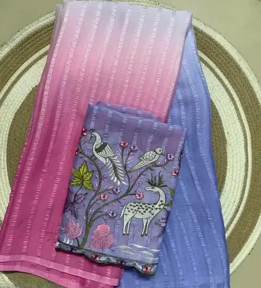 Moda Magic Vol 3 Shaded Chiffon Party Wear Sarees Collection
