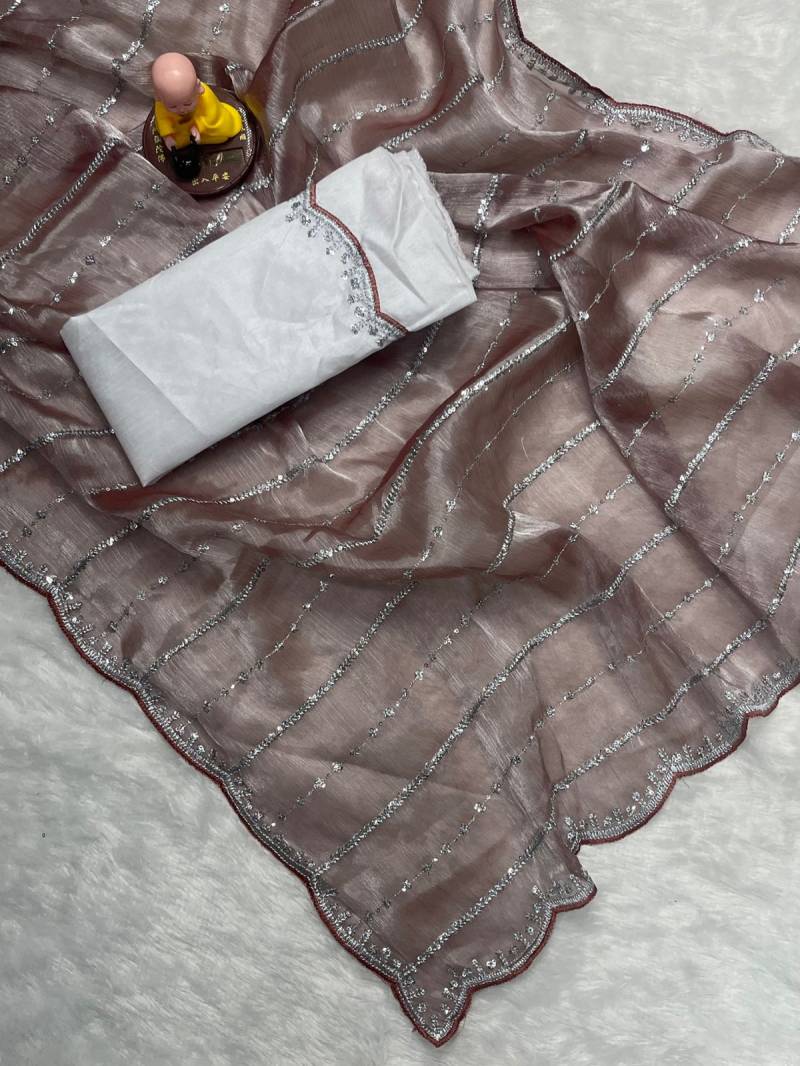 Vt 734 T Stylish Party Wear Jimmy Choo Sarees Collection