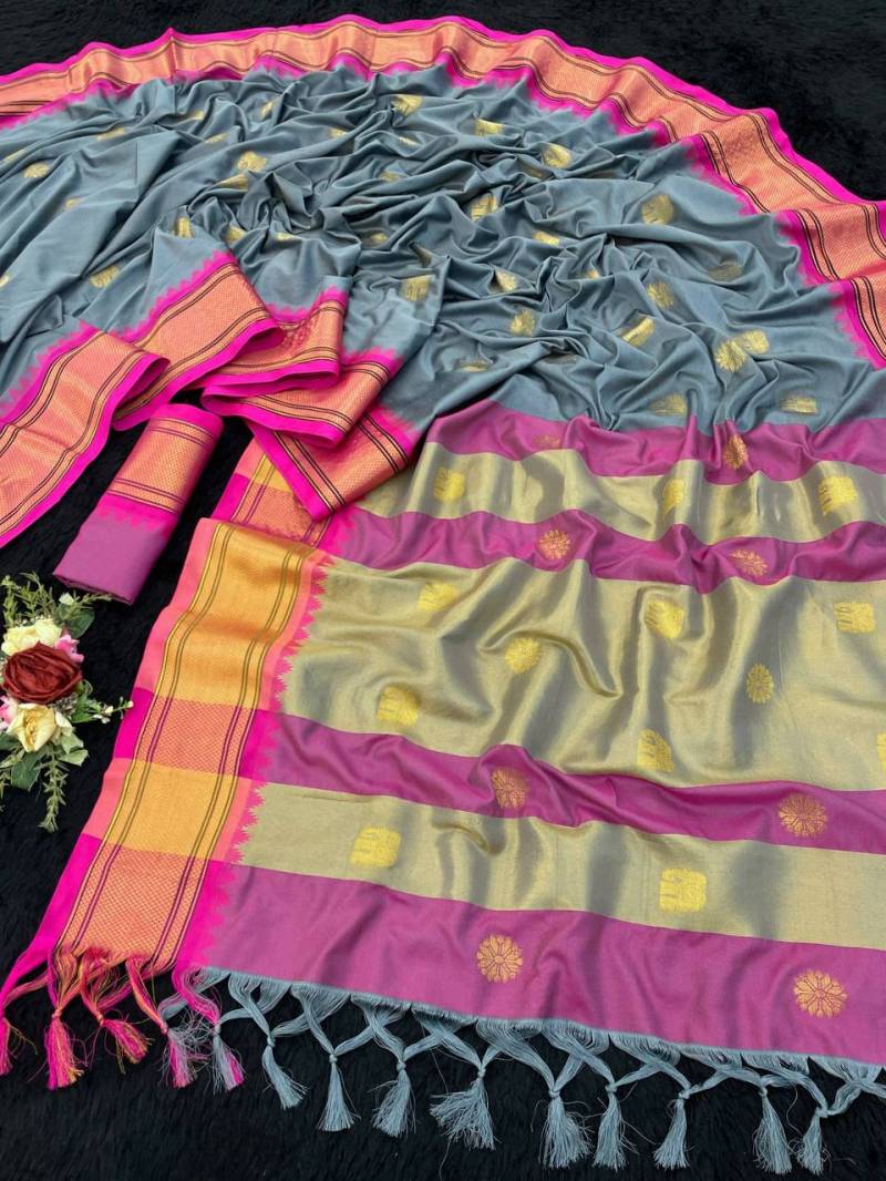 Aab Cotton Paithani 04 Cotton Silk Fancy Saree Collection